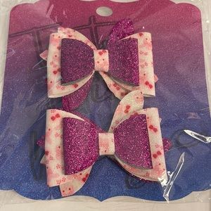 Tutu Girl Magic Hair-bow 2 pc